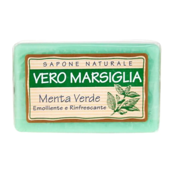 Saponeria Nesti Firenze Vero Marsiglia Menta Verde 150gr