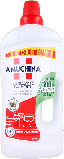 Amuchina det Pavimenti Igienizzante Freschezza Alpina 1500ml