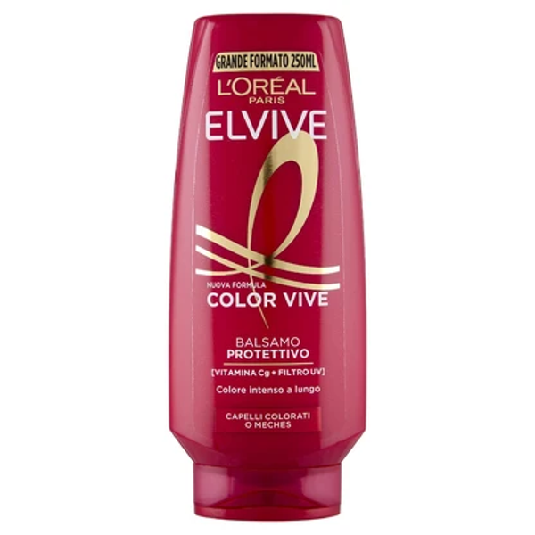 L'Oreal Elvive Color Vive Balsamo Protettivo Vitamina Cg + Filtro UV  Capelli Colorati o Meches250ml