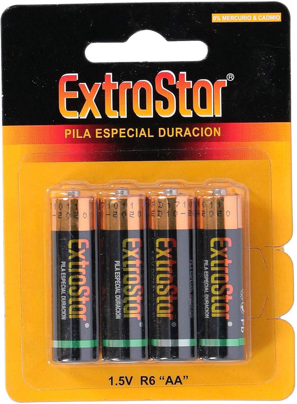 Extrastar Batterie AAA 4pz 1,5V