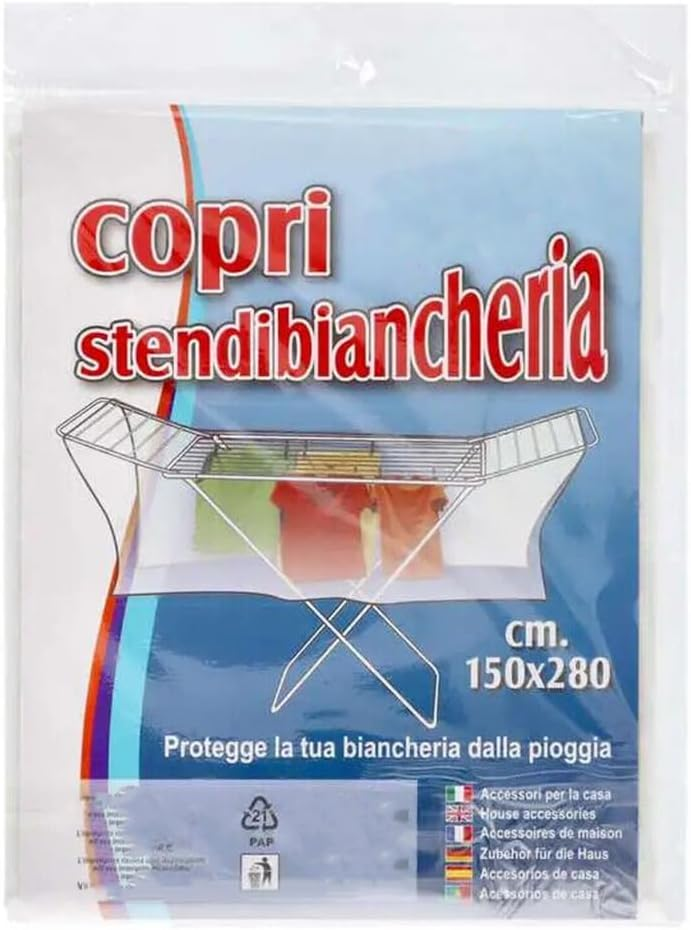 Ecore Telo Copri Stendino Stendibiancheria 150 x 280