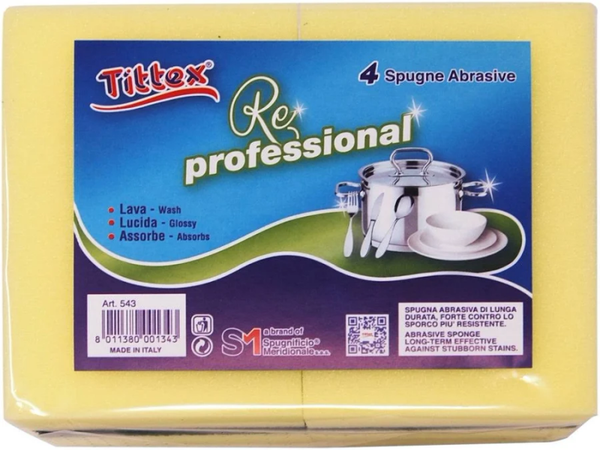 Tittex Spugna Abrasiva 4pz