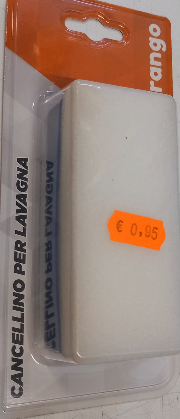 Oorango Cancellino per Lavagna in Spugna Bianca 5 x 11 cm