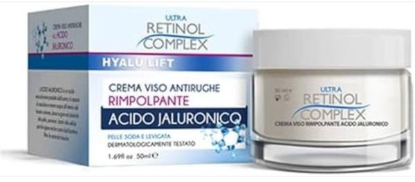 Ultra Retinol Complex Crema Viso Antirughe Rimpolpante Acido Januronico 50 ml
