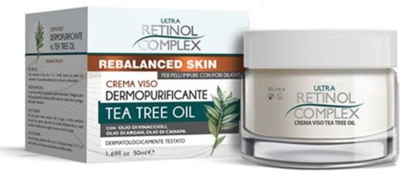 Ultra Retinol Complex Crema Viso Dermopurificante Tea Tree oil