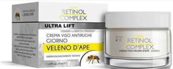 Ultra Retinol Complex Crema Viso Antirughe Giorno Veleno D'ape 50ml