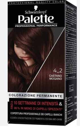 Schwarzkopf Palette Tinta Capelli Colorazione Permanente Castano Mogano 4 - 2