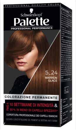 Schwarzkopf Palette Tinta Capelli Colorazione Permanente Marron Glace 5 - 24
