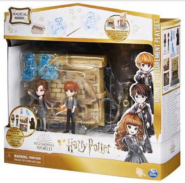 Spin Master Wizarding World Set di Gioco Trasformabile 2 in 1 Stanza delle Necessità con 2 personaggi e 3 accessori