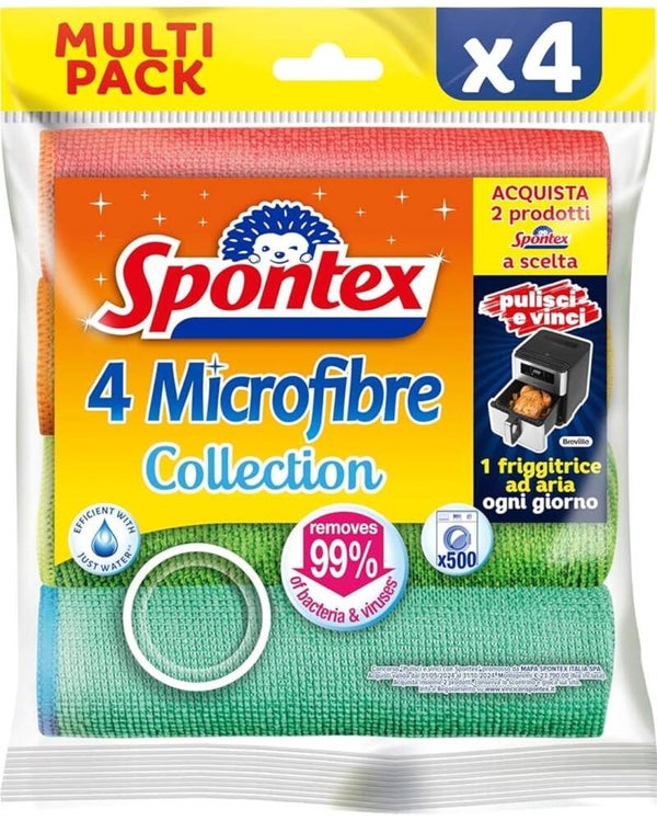 Spontex 4 Microfibre