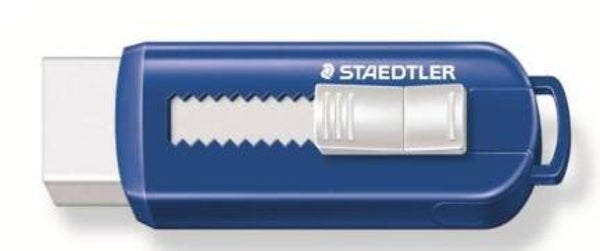 Staedtler Gomma Bianca con Custodia Retraibile Ricaricabile