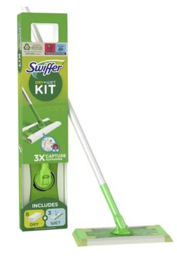Swiffer Kit 1 accessorio + 8 dry + 3 wet