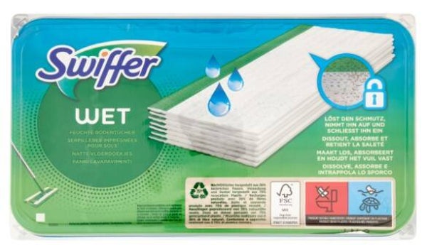 Swiffer Wet 10 panni Umidi