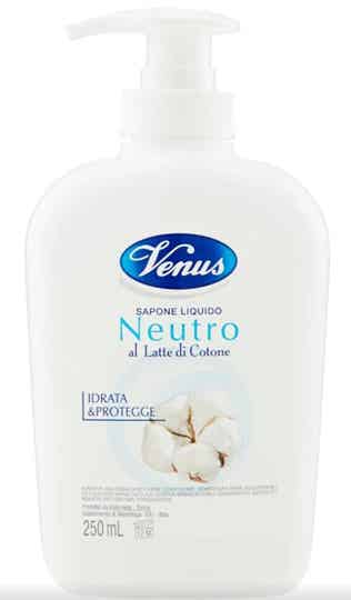 Venus Sapone Liquido Al Latte di Cotone 250ml