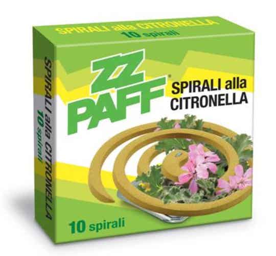 ZZ Paff Spirali Citronella 10pz