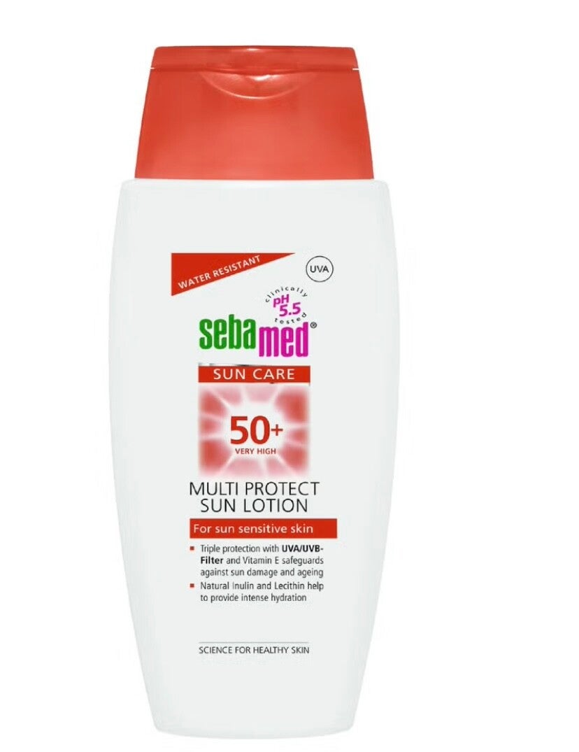 SEBAMED SUN MULTI PROTECT HIGH SPF50+ SUN LOTION 150ML