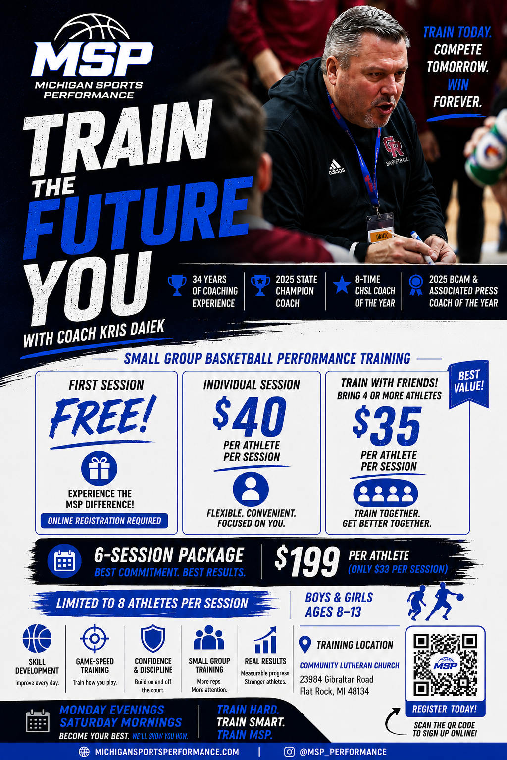FREE Performance Training - Session 2 (Mon. Aug. 24 7pm-8pm)