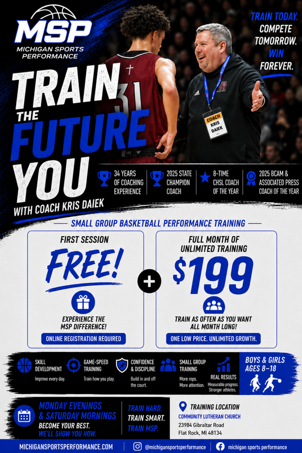 Basketball Performance Training - Monthly