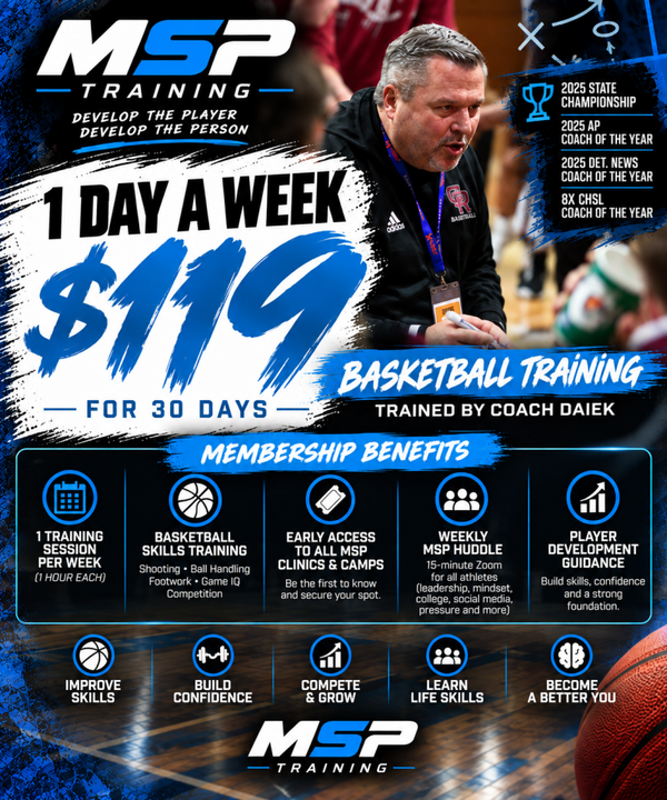 MSP Youth Performance Training - 8 Trainings (30 Days)