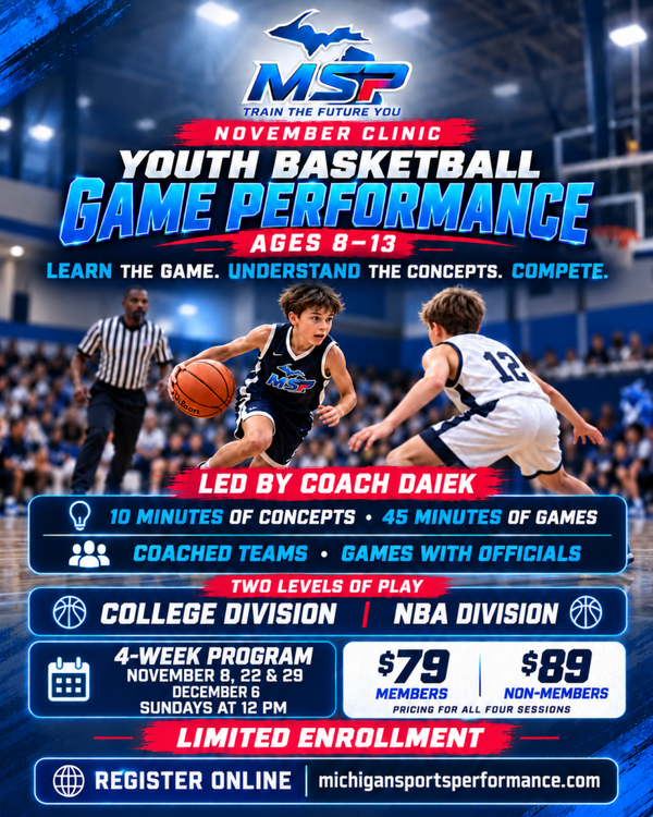 MSP Youth Basketball Game Performance Clinic