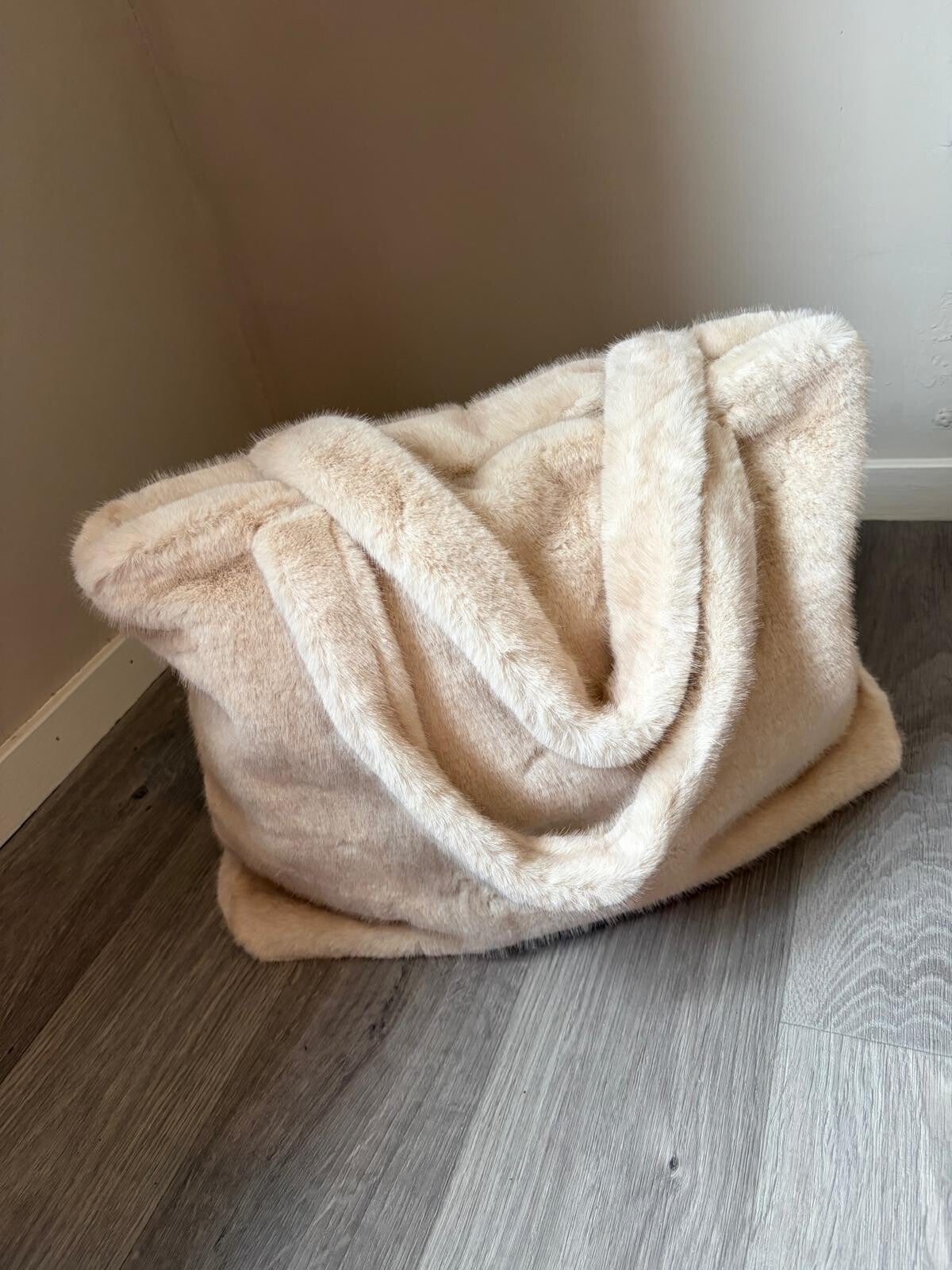 Cozy bag beige