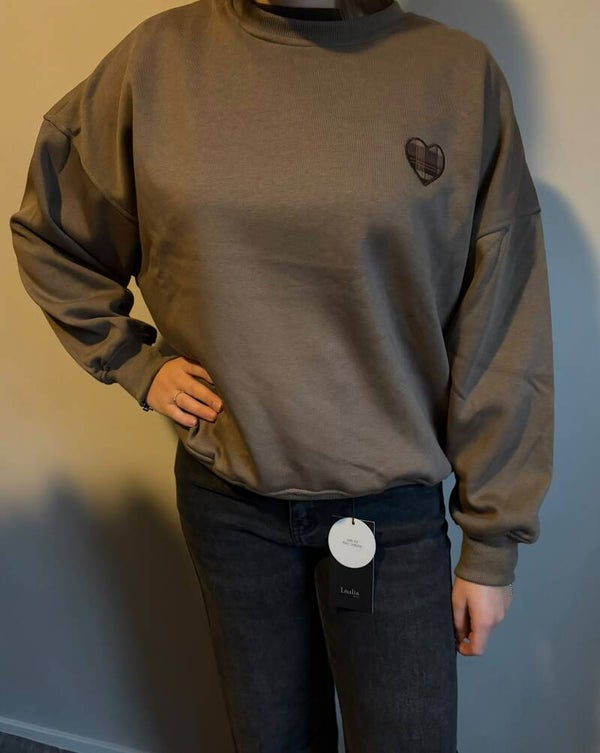 Sweater taupe