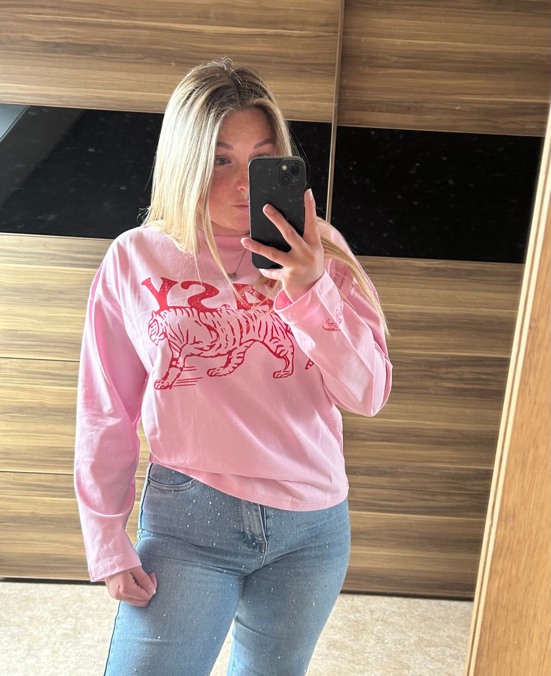 Longsleeve roze