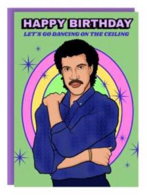HAPPY BIRTHDAY let’s go dancing on the ceiling