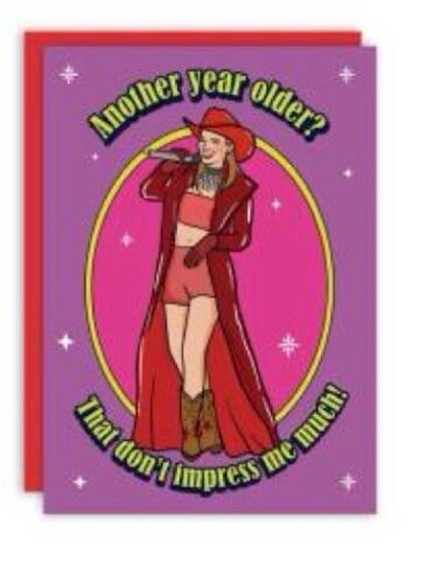 Another year older? That don’t impress me much
