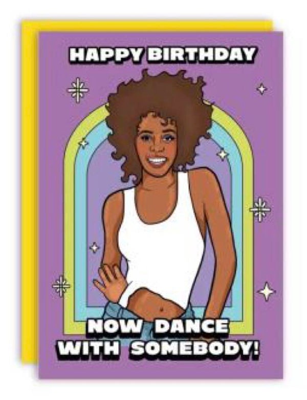 Happy birthday Now dance with somenody!