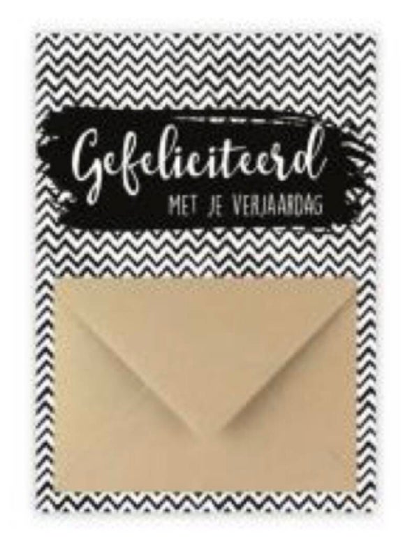 Gefeliciteerd met je verjaardag!