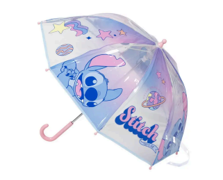 Doorzichtige stitch paraplu kind