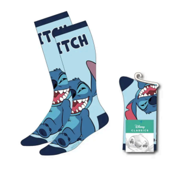 Stitch sokken donkerblauw
