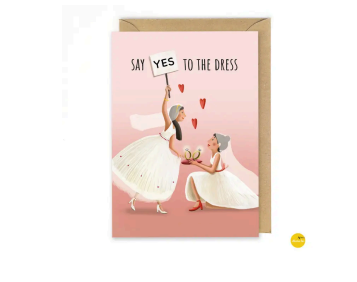 Say yes to the dress