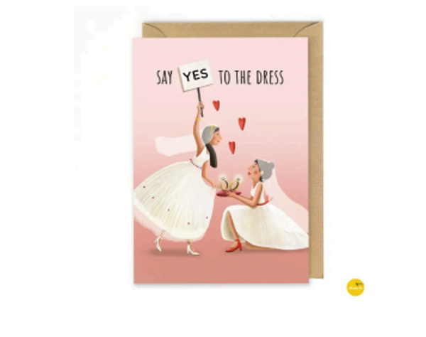 Say yes to the dress
