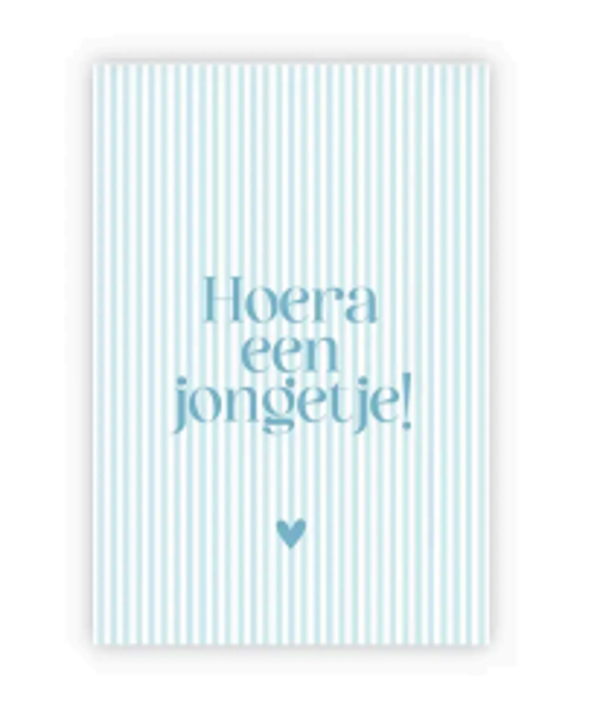 Hoera een jongetje!