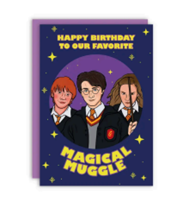 Magische grappige wenskaart ( Harry Potter)