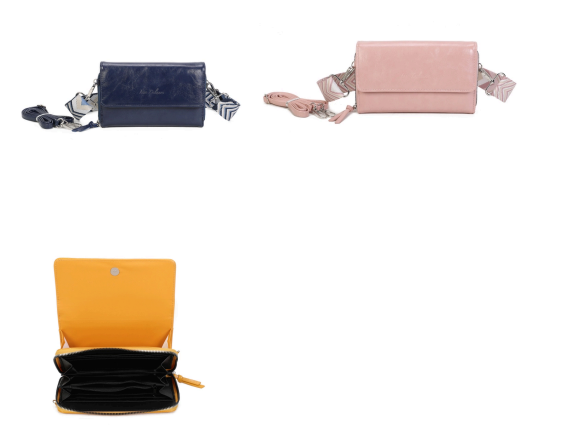 Telefoontas met portemonnee