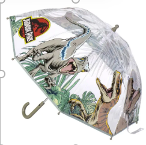 Doorzichtige Jurassic Park paraplu
