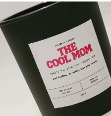 Geurkaars ‘Cool mum’