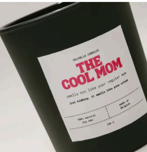 Geurkaars ‘Cool mum’