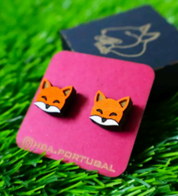 Houten vosjes