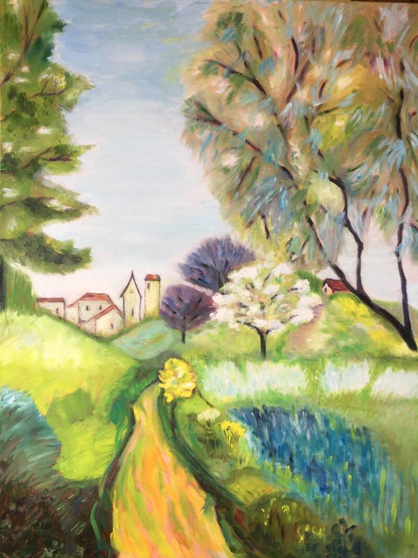 Paysage au vert
