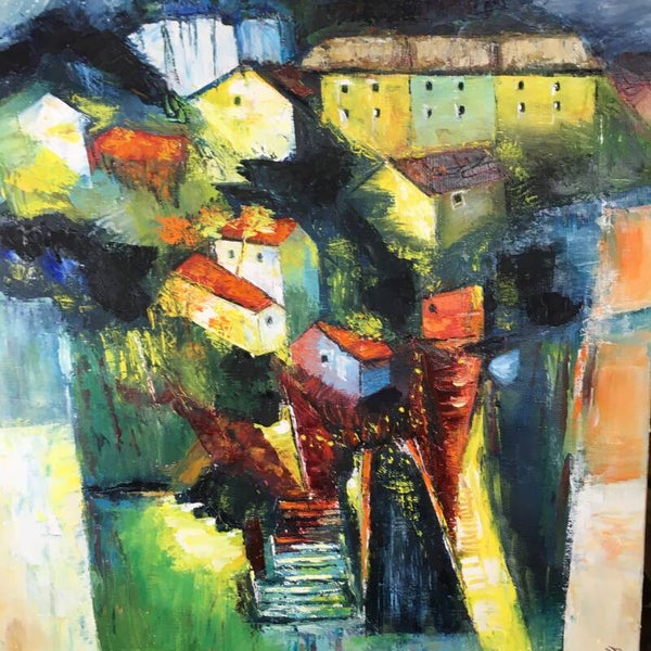 Les escaliers du village