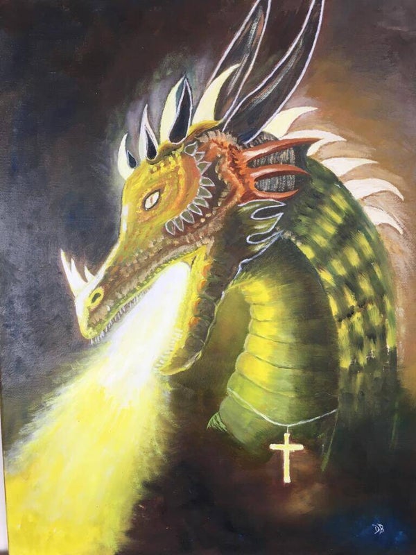 Le dragon de feu
