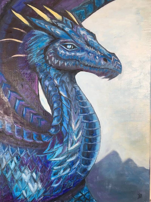 Le dragon bleu