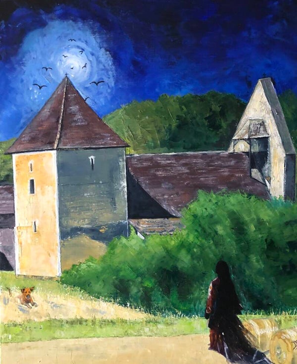 Vision de la petite église de Mortemart
