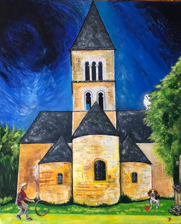 Vision de l’église de Saint Léon