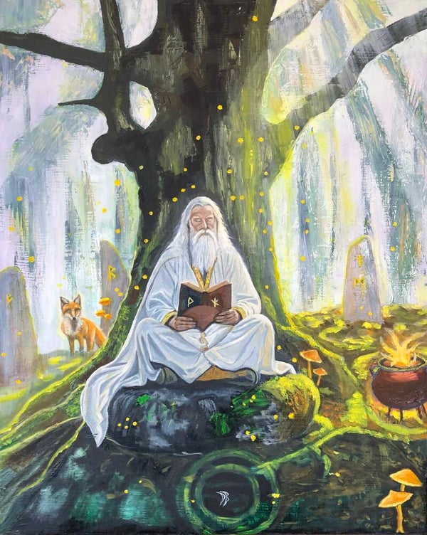 Merlin, le druide