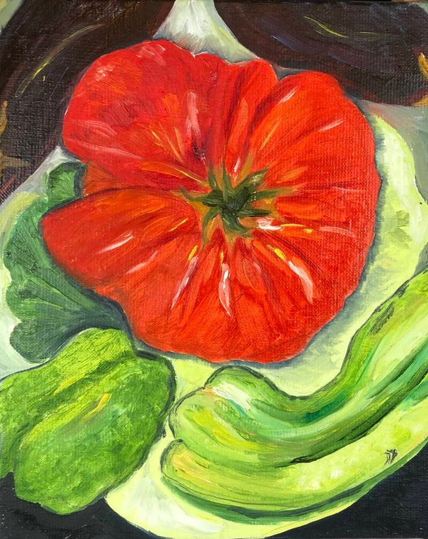 Tomate et poivrons